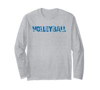 That Says The Word Volleyball - Players Lettering Artwork Long Sleeve T-Shirt