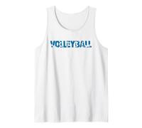 That Says The Word Volleyball - Players Lettering Artwork Tank Top