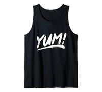 That Says YUM! in an Artistic Brushstroke Style Tank Top