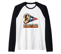 That Sound You Hear is My Patience Leaving Ear Sarcastic Raglan Baseball Tee