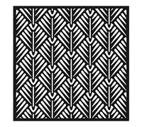 That Special Touch Mask Art Stencil 6" x 6" - Feathered