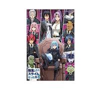 That Time I Got Reincarnated As A Slime Season 2 Part 2 Anime Canvas Poster Bedroom Decor Sports Landscape Office Room Decor Gift Unframe: 12x18inch(30x45cm)