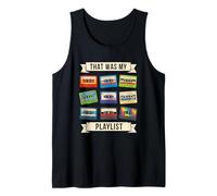 That was My Playlist Retro Cassette Tape Nostalgia Vintage Tank Top