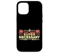 That Was Super Necessary MMA Flying Knee Muay Thai Fighter Case for iPhone 12/12 Pro
