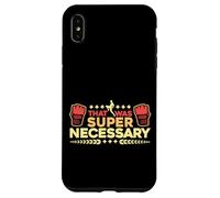 That Was Super Necessary MMA Flying Knee Muay Thai Fighter Case for iPhone XS Max