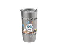 that Wasn't Very Data-Driven of You Data Analyst Cat Stainless Steel Insulated Tumbler