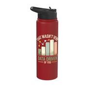 That Wasn't Very Data Driven of You Stainless Steel Insulated Water Bottle
