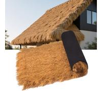 Thatch Roll, Artificial Thatch Roofing, Waterproof Backing & Encrypted Grass Threads, For Tiki Huts,Palapa Faux Thatch Roofing Duck Blind,Patio Decor,Poolside Landscaping(Size:1×20m(3.28×65.6ft))