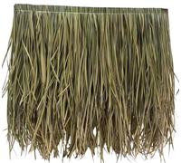 Thatch Roofing Materials - Fine-Leaf Artificial Thatch - Multifunctional Artificial Grass, Fireproof and Flame-Retardant | for Outdoor Landscape Decoration and Tiki Bars(F,0.5M*10m)