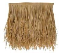 Thatch Roofing Materials - Fine-Leaf Artificial Thatch - Multifunctional Artificial Grass, Fireproof and Flame-Retardant | for Outdoor Landscape Decoration and Tiki Bars(A,0.5M*6m)