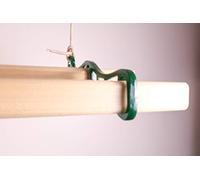 Thatch&Stone Clothes Airer Dryer Traditional 7 Lath Rail Ceiling Pulley (Green, 2.0m)