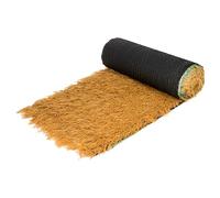 Thatch Tiki Bar Hut,Synthetic Thatch Roof,Artificial Mexican Straw Roll,Turf Firproof Synthetic Thatch Straw Grass Roof,Mexican Artificial Palm Thach Rolls For Tiki Bar(Size:1.6x65.6ft(0.5x20m))