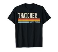 Thatcher Retro Vintage Men Kids Boys First Name T-Shirt