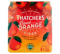 THATCHERS Blood Orange Cider 4 X 440ml