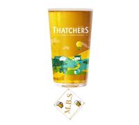 Thatchers Cider Limited Edition Pint Glass & Midlands Bar Suppliers Coaster | Limited Edition, Includes Coaster, Midlands Bar Suppliers, Pint Glass