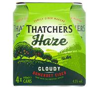 Thatchers Haze Cider, 4 x 440ml