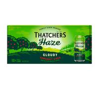 Thatchers Haze cloudy Somerset Cider 10X440ml