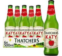 Thatchers Katy - 6 x 500ml Bottles, Light & Crisp Medium Dry Cider with Strawberry Aromatic Notes