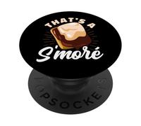 That's A S'more Funny Italian Food Pun Camping PopSockets Adhesive PopGrip