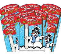 That's Amazing Make Your Own Snow - Instant Artificial Snow - Just Add Water and Watch It Erupt - Fake Snow Powder Great for Xmas Decorations, Santa Footprints & Sensory Play | Instant Snow- 10 Pack