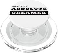 That's an Absolute Creamer, who loves a pint PopSockets PopGrip for MagSafe