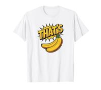 That's Bananas Funny Comic Book Pop Art Fruit Pun T-Shirt