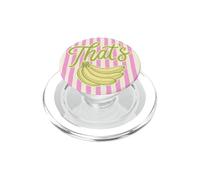 That's Bananas Summer Fruit Funny Cute Humor PopSockets PopGrip for MagSafe