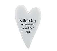 That's Crackers! A Little Hug Whenever You Need One | Little Ceramic Heart Token | Mini Gift | Cracker Filler
