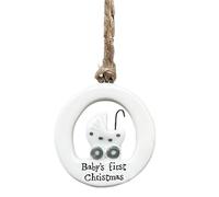That's Crackers! Baby's First Christmas | Little Ceramic Ornament | Cracker Filler | Mini Gift