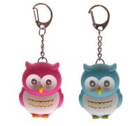 That's Crackers! Bright Owl Keyring | Torch & Hooting Sound | Single | Mini Gift | Cracker Filler
