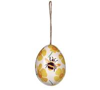 That's Crackers Daffodils | Emma Bridgewater | Two Part Hanging Easter Egg | Fillable Tin | 7cm