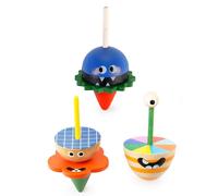That's Crackers! Dizzy Monster | Wooden Spinning Top | Single | Mini Gift | Cracker Filler