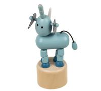 That's Crackers Elephant | Retro Wooden Push Up Toy | Little Gift | Party Bag Idea