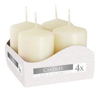 That's Crackers! Ivory | Pillar Candles | 60mm x 40mm | 4 Pack
