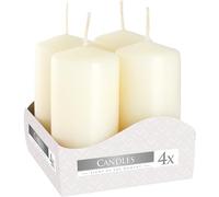 That's Crackers! Ivory | Pillar Candles | 80mm x 40mm | 4 Pack
