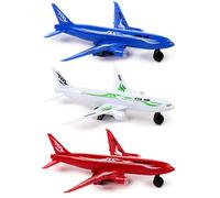 That's Crackers Jet Plane Light & Sound Friction Pull Back Action Toy | Single | Little Gift
