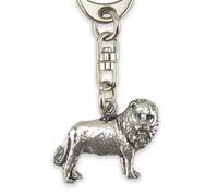 That's Crackers Leo | Star Sign | English Pewter 3D Keyring | Little Gift | Cracker Filler