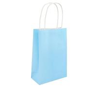 That's Crackers! Light Blue | 6 Pack | Paper Party Bags with Paper Handles | Recyclable | 21x14x7cm