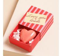 That's Crackers Love You Loads | Mini Matchbox & Heart Token | Little Gift | Cracker Filler