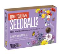 That's Crackers Make Your Own Seedballs Craft Kit | Flowers for Butterflies | Makes 50-60 Balls