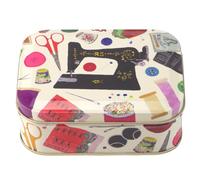 That's Crackers! Needles & Thread | Sewing Nik Naks Tin | Small Rectangular Tin | Gift Idea