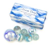 That's Crackers Ocean Deep | Mini Box of Marbles for Kids | Cracker Filler | Party Bag Gift