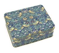 That's Crackers Strawberry Thief | Willaim Morris Lovers Tin | 19.5 x 15.5cm | Gift Idea