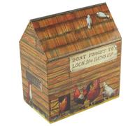 That's Crackers The Hen House | Chicken Theme Storage Tin | Emma Bridgewater | Large 13.5cm Tall