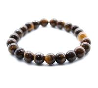 That's Crackers Tigers Eye | Overcoming Fear | Smooth Crystal Bracelet | Cracker Filler Gift
