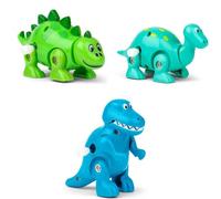 That's Crackers Wind Up & Walk Dinosaur Toy | Single | Little Gift | Cracker Filler