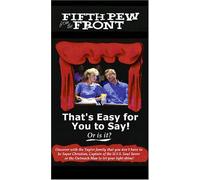 That's Easy for You to Say! [VHS]