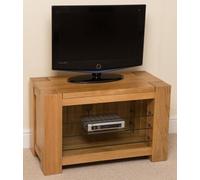 That's Furniture Kuba Solid Oak Tv Unit With Storage