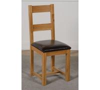 That's Furniture Lincoln Solid Oak Dining Chairs For Dining Room Or Kitchen
