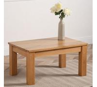 That's Furniture Oslo Solid Oak Coffee Table For Living Room